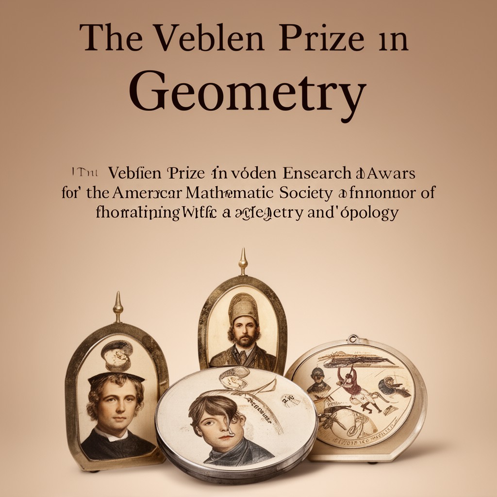AI-generated illustration of Veblen Prize in Geometry