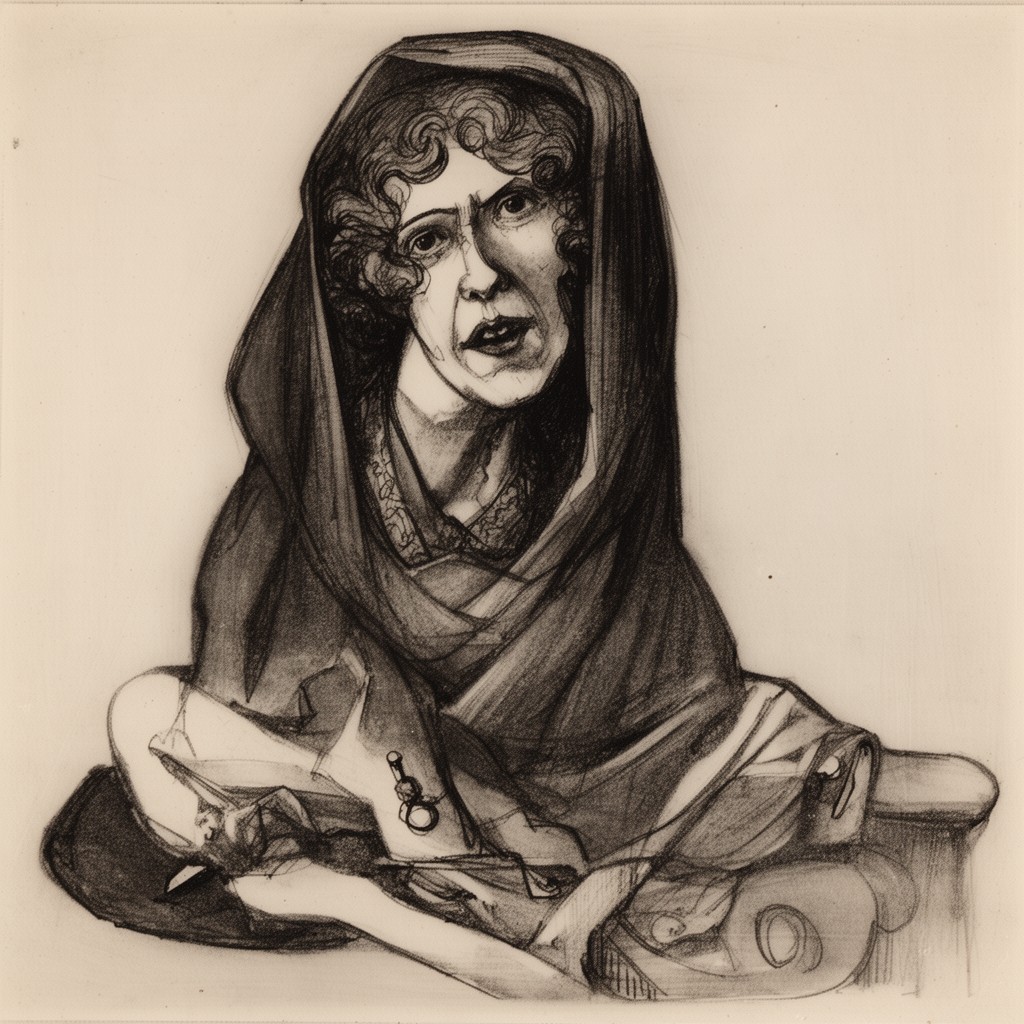 AI-generated illustration of Gwendolen