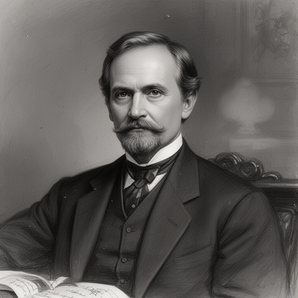 AI-generated illustration of David Key
