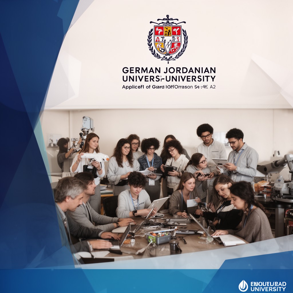 AI-generated illustration of German Jordanian University