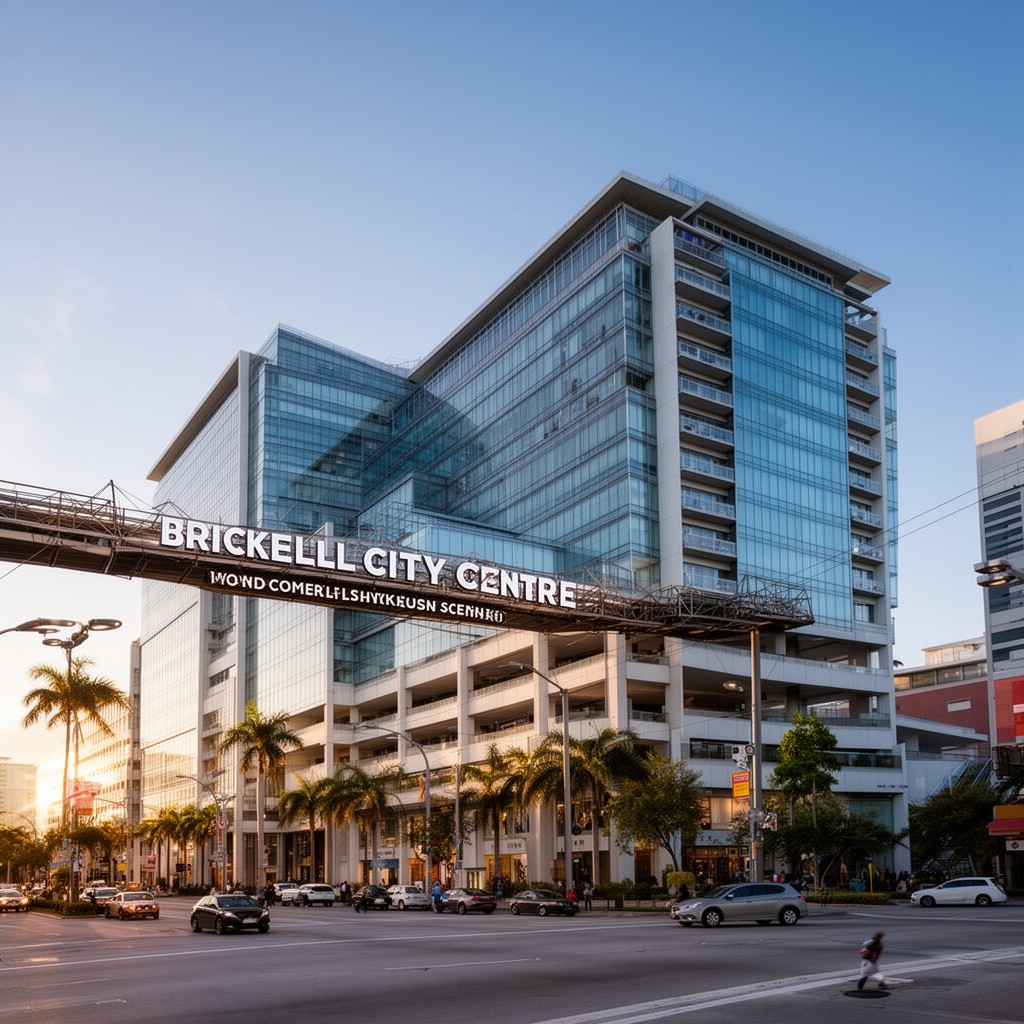 AI-generated illustration of Brickell City Centre