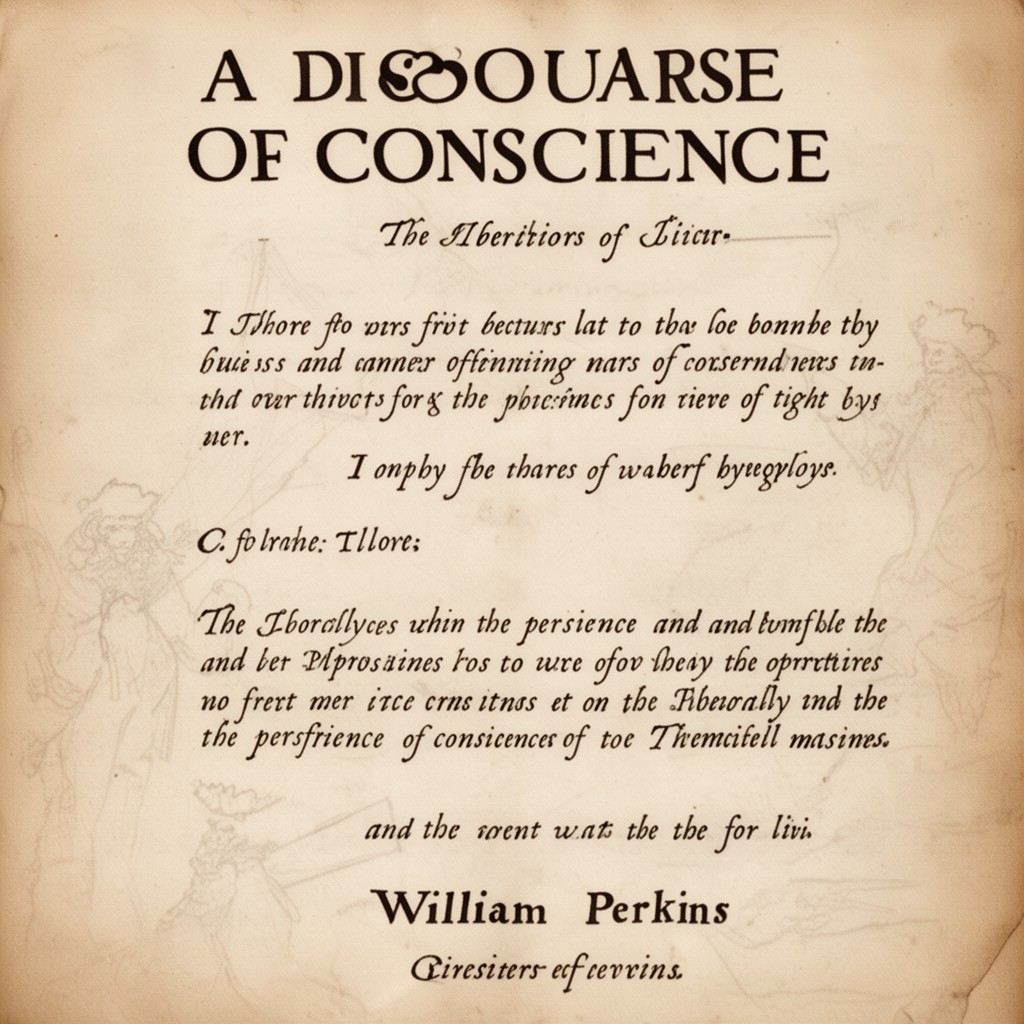 AI-generated illustration of A Discourse of Conscience