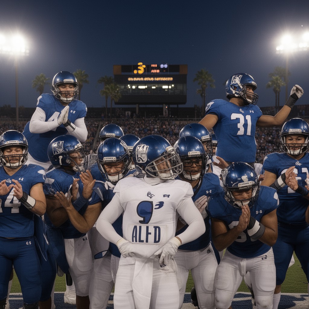 AI-generated illustration of San Diego State Aztecs