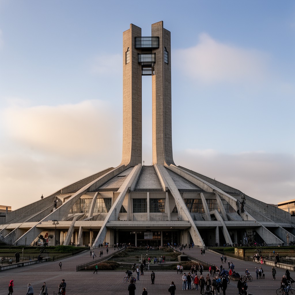 AI-generated illustration of Metropolitan Cathedral of Christ the King