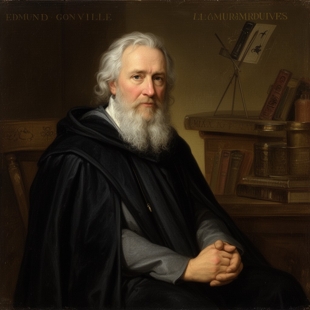 AI-generated illustration of Edmund Gonville
