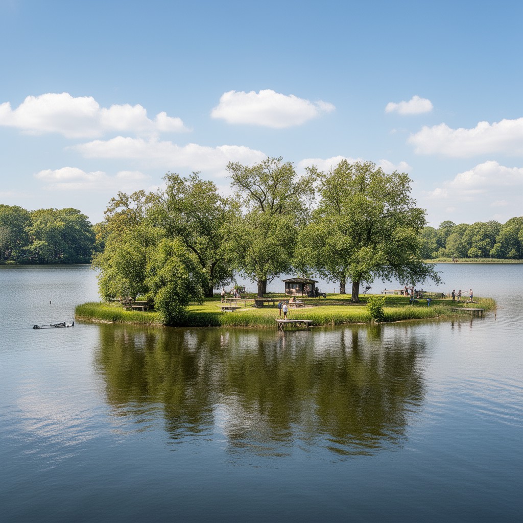 AI-generated illustration of Maienwerder