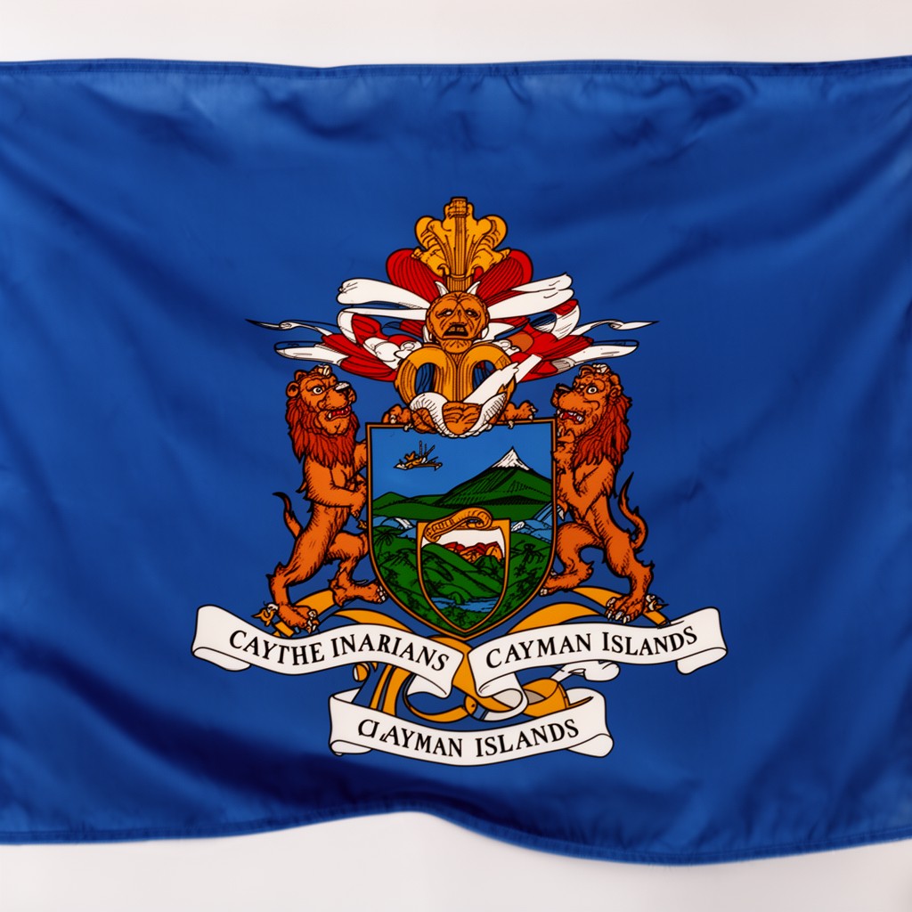 AI-generated illustration of Flag of the Cayman Islands