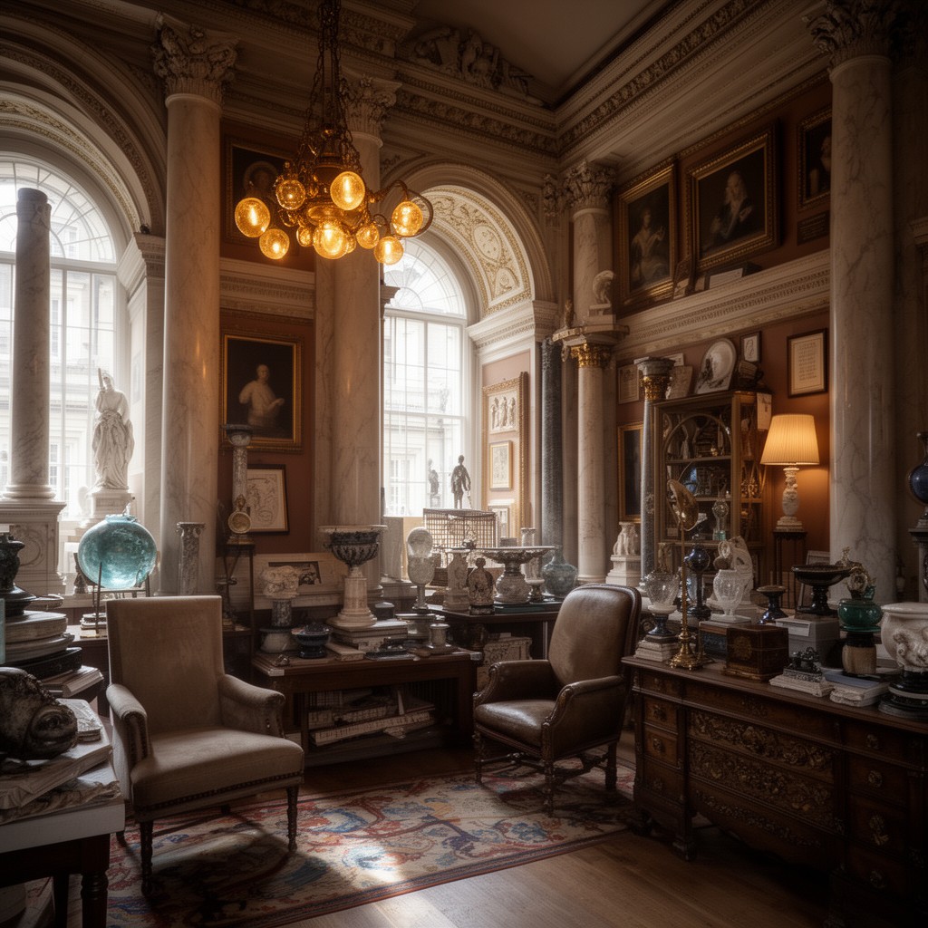 AI-generated illustration of Sir John Soane’s Museum