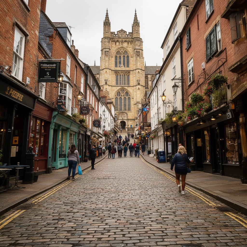 AI-generated illustration of Steep Hill