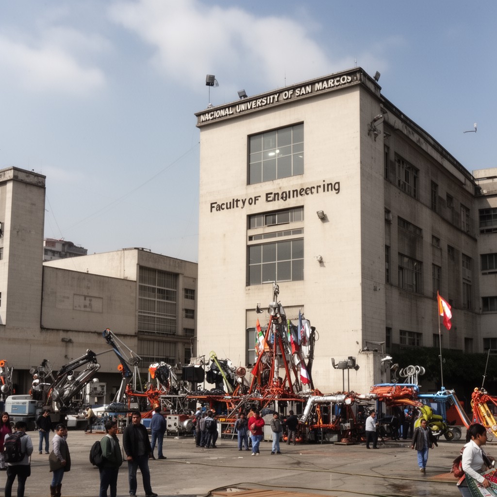 AI-generated illustration of Faculty of Engineering