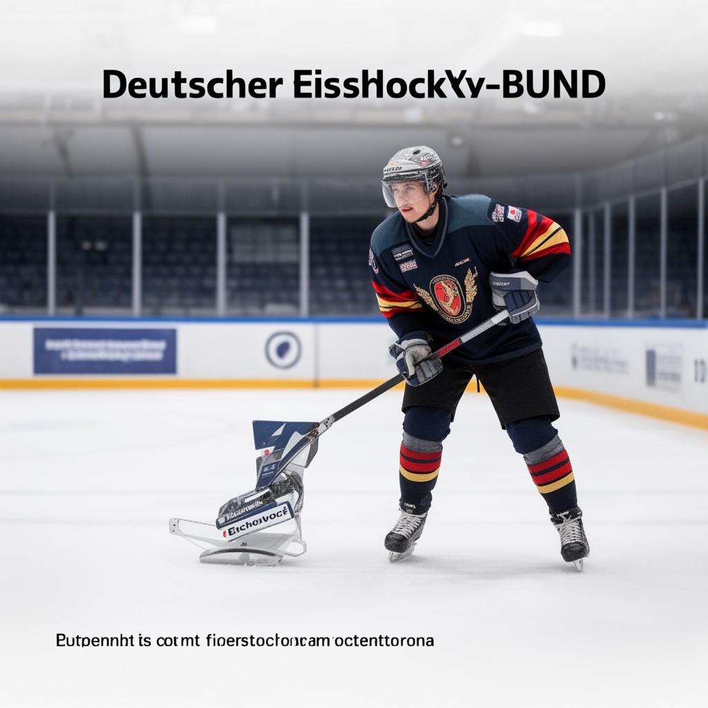 AI-generated illustration of Deutscher Eishockey-Bund