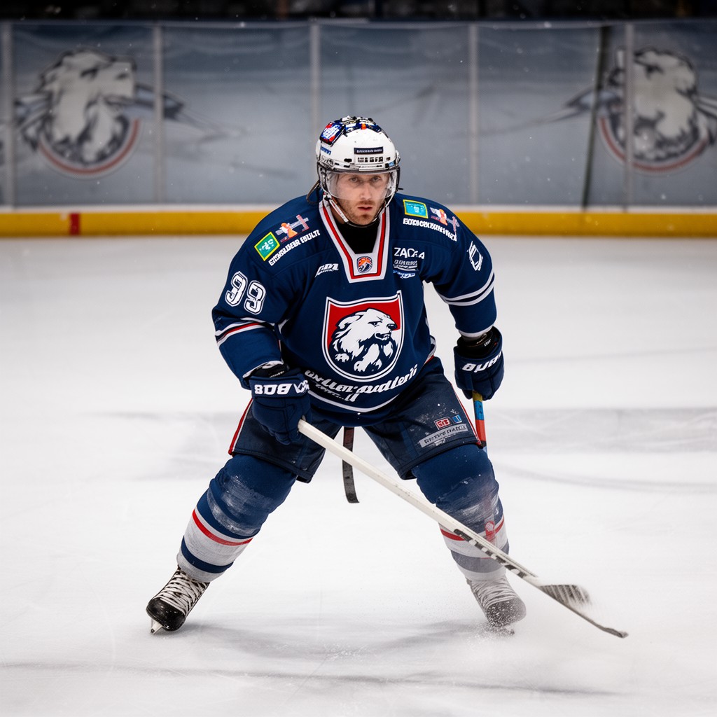 AI-generated illustration of Eisbären Berlin