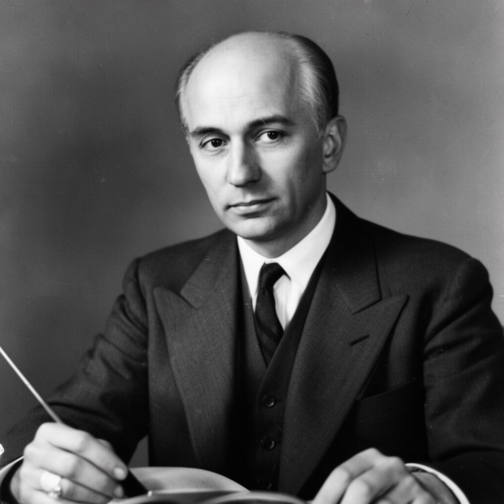 AI-generated illustration of Igor Markevitch