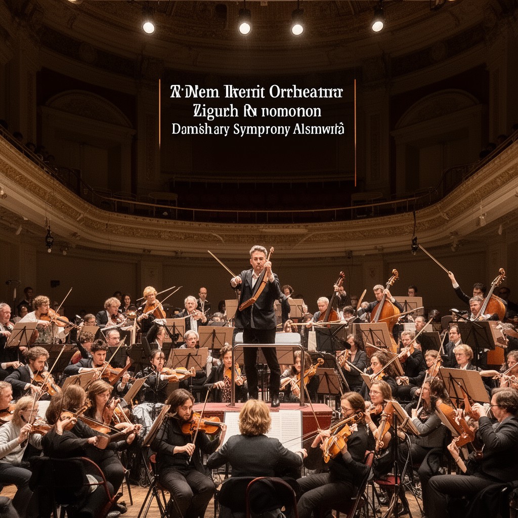 AI-generated illustration of Danish National Symphony Orchestra