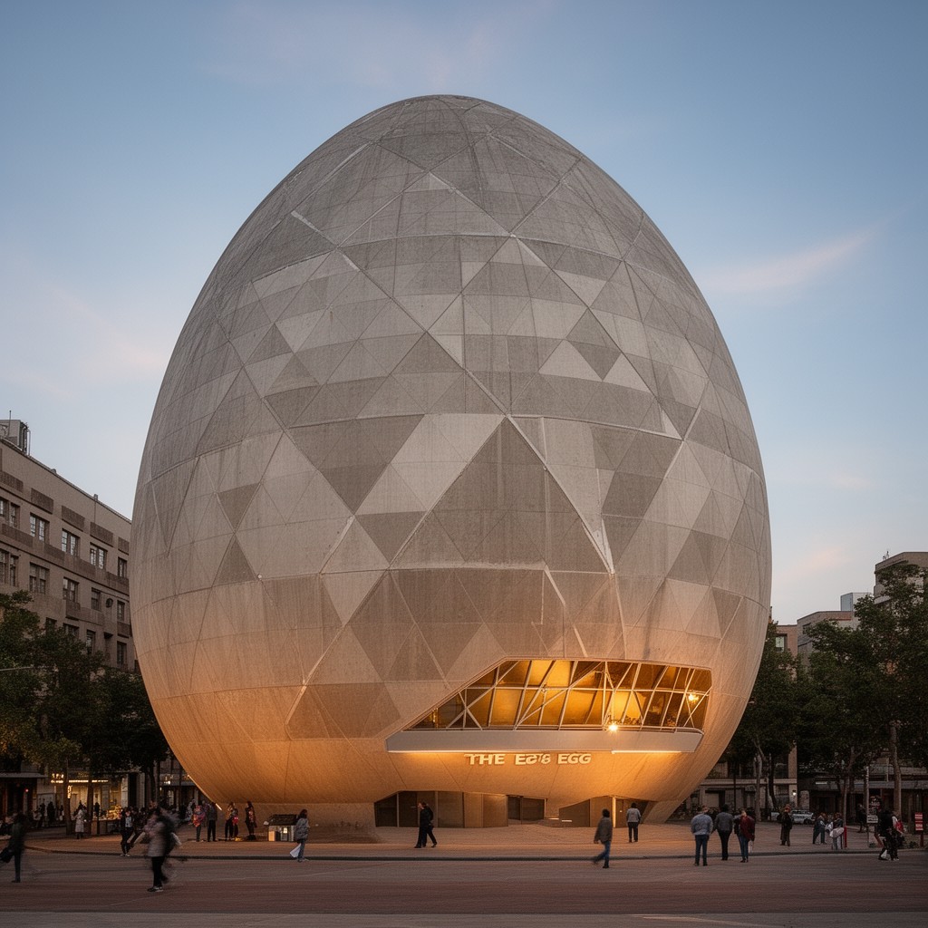 AI-generated illustration of The Egg