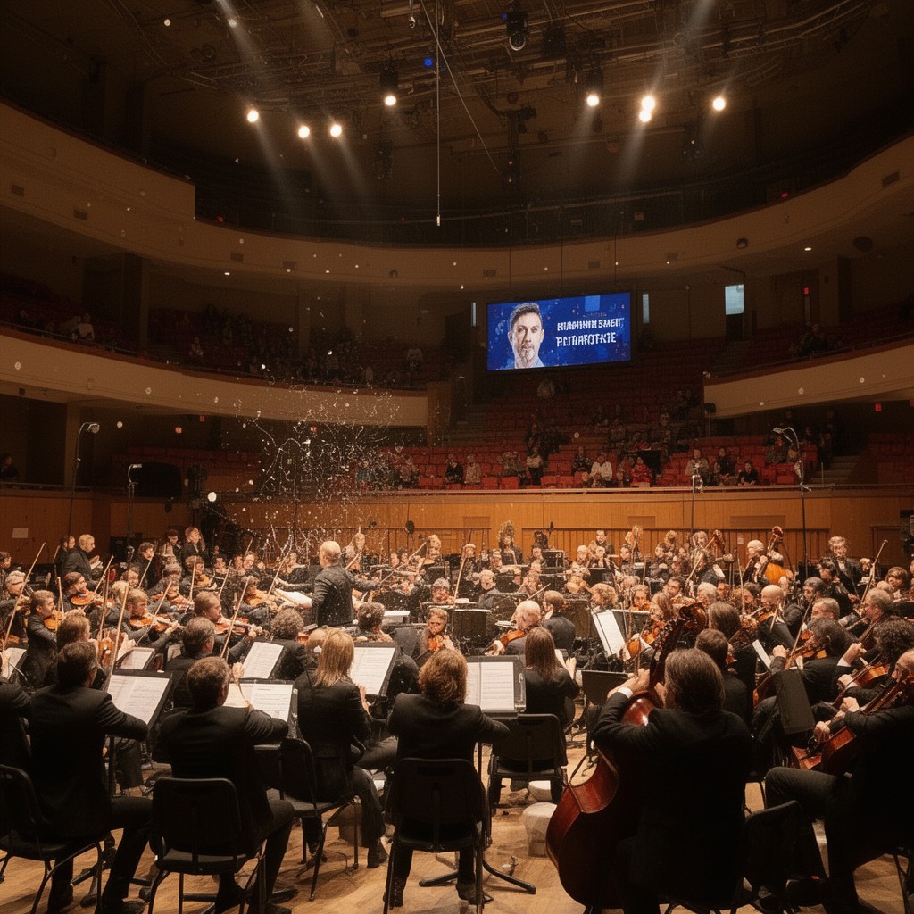 AI-generated illustration of Winnipeg Symphony Orchestra