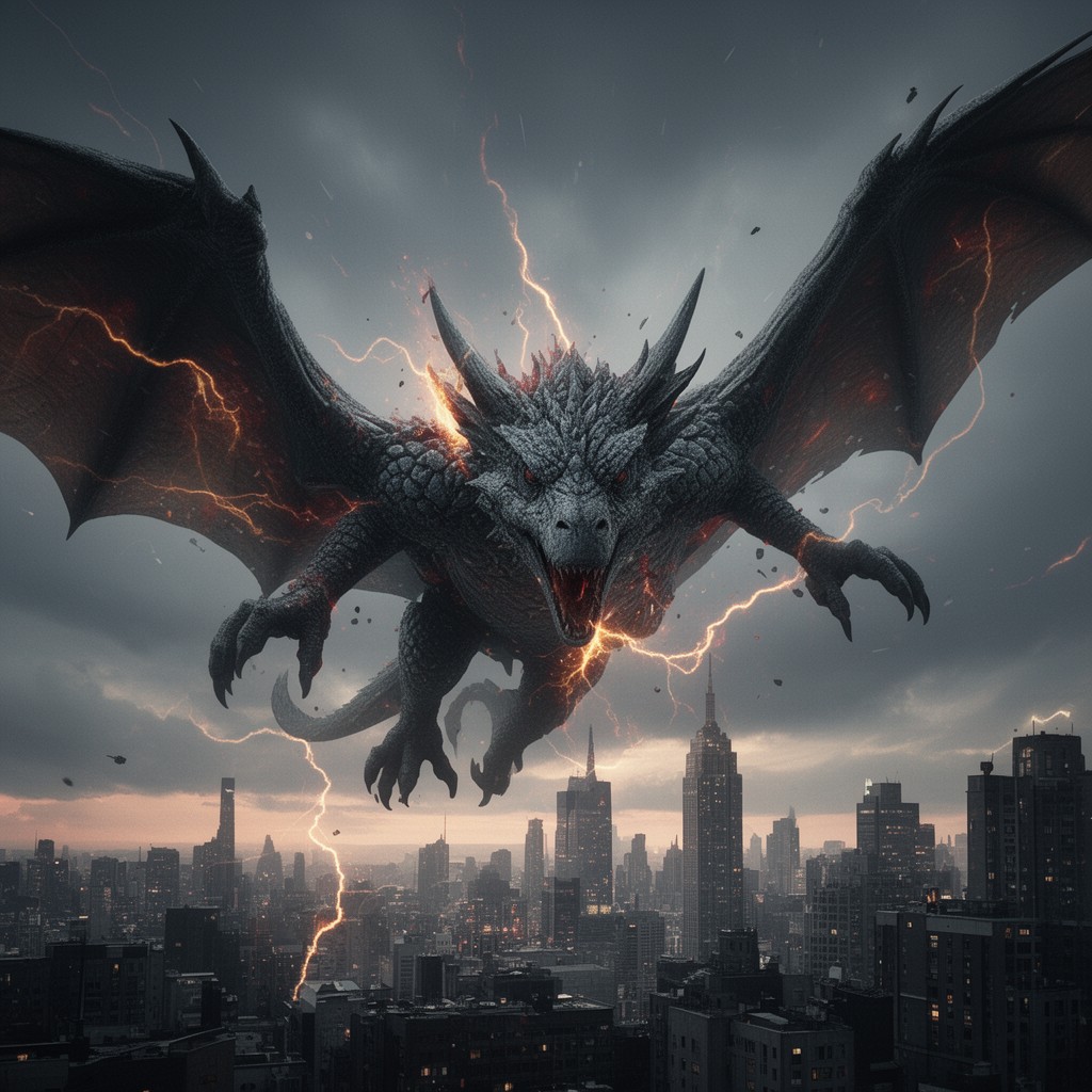 AI-generated illustration of Rodan