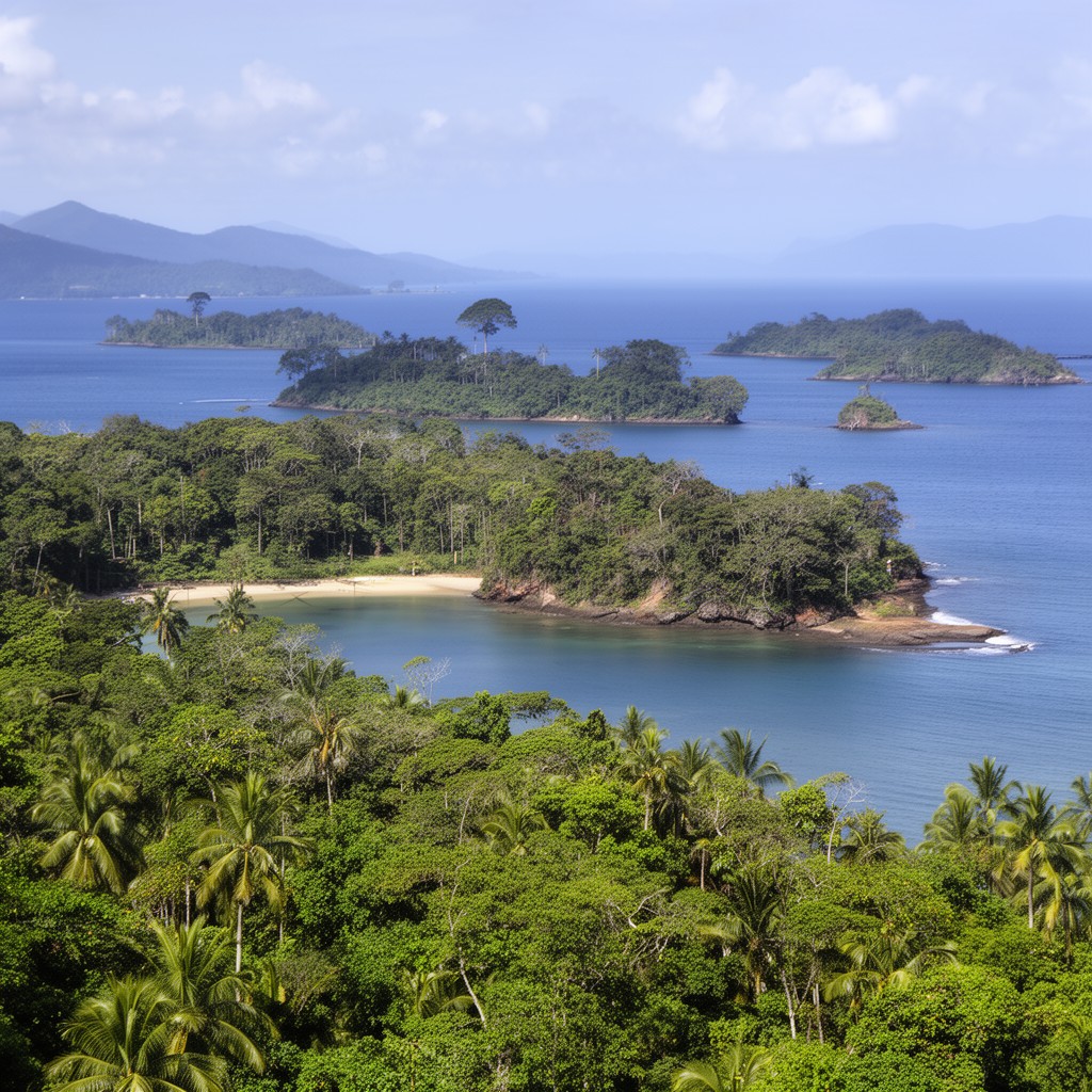 AI-generated illustration of Nicobar Islands