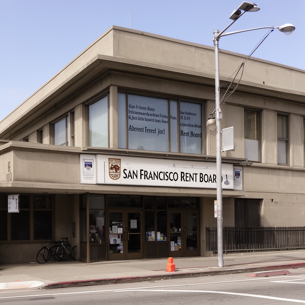 AI-generated illustration of San Francisco Rent Board