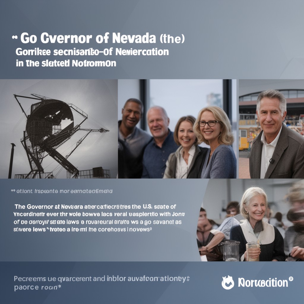AI-generated illustration of Governor of Nevada