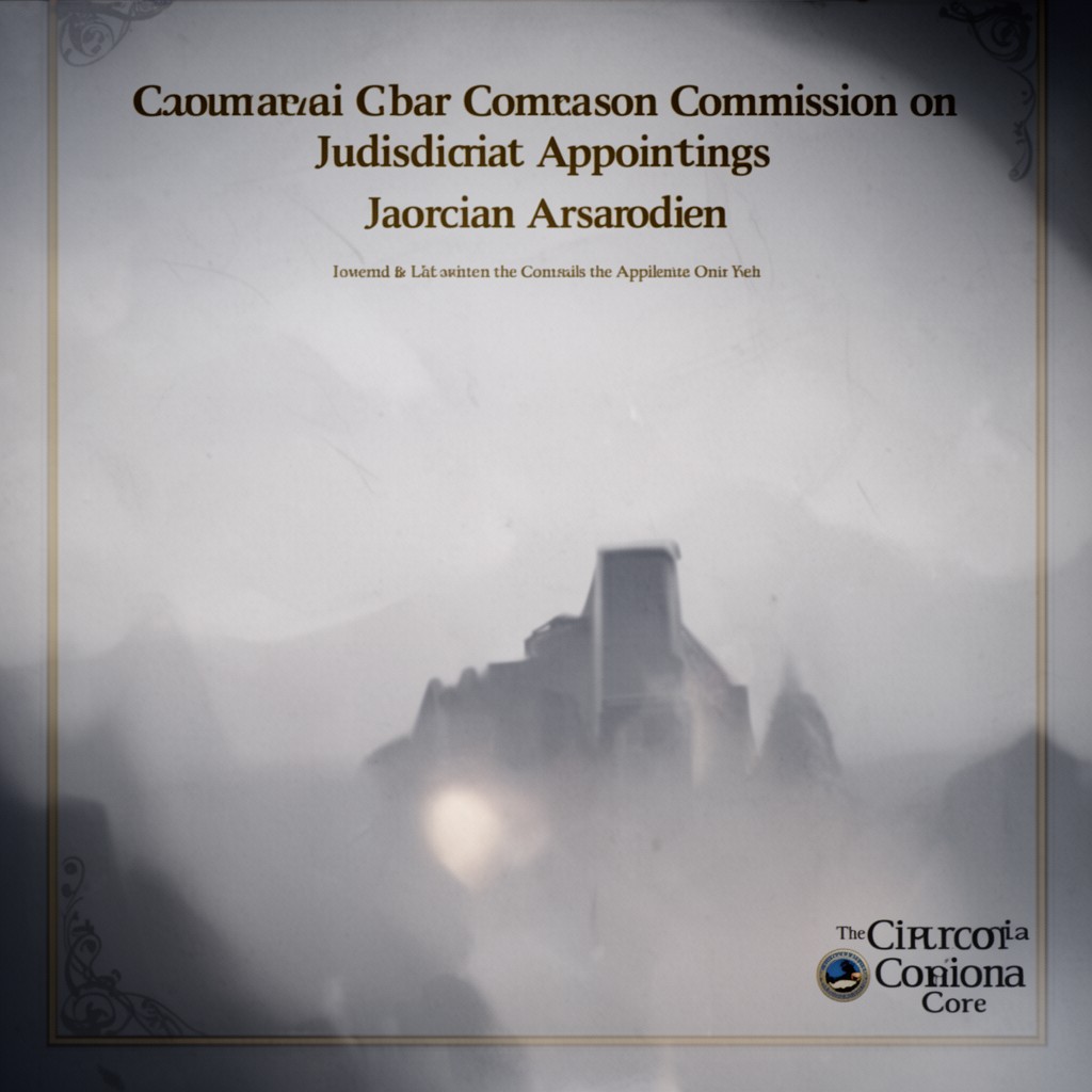 AI-generated illustration of California Commission on Judicial Appointments