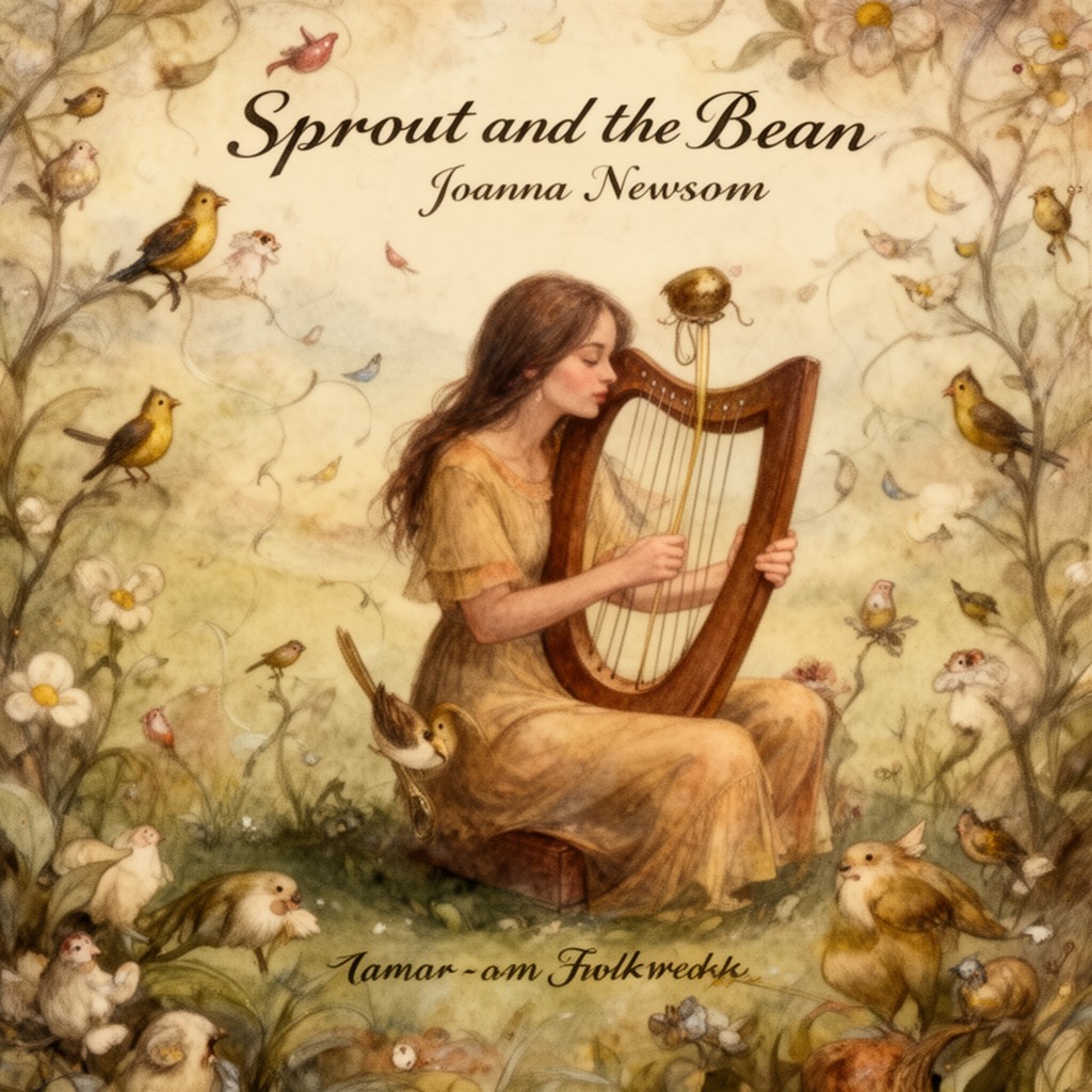 AI-generated illustration of Sprout and the Bean