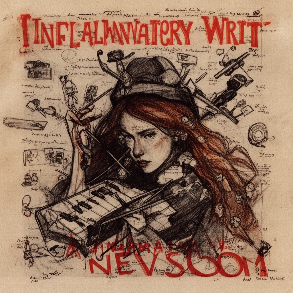 AI-generated illustration of Inflammatory Writ