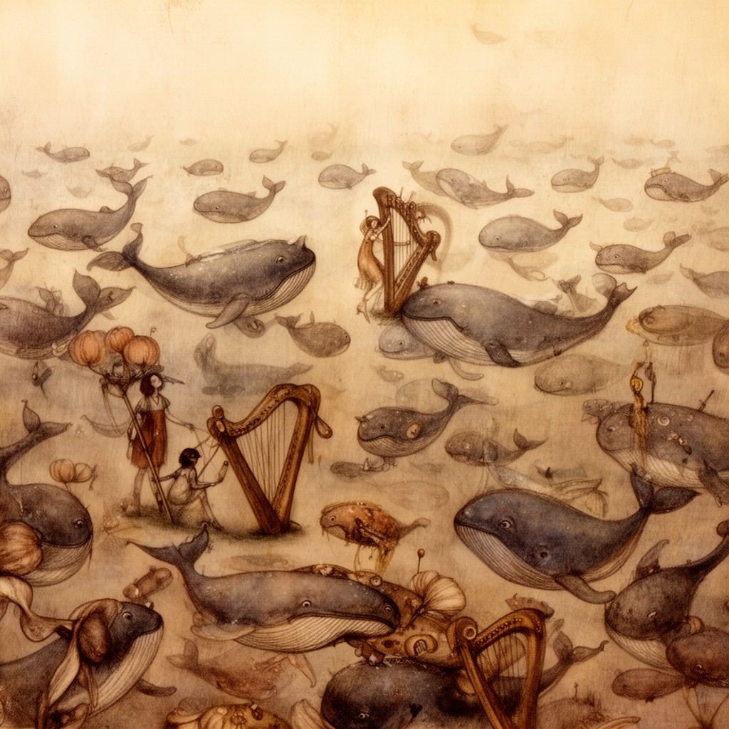 AI-generated illustration of Walnut Whales