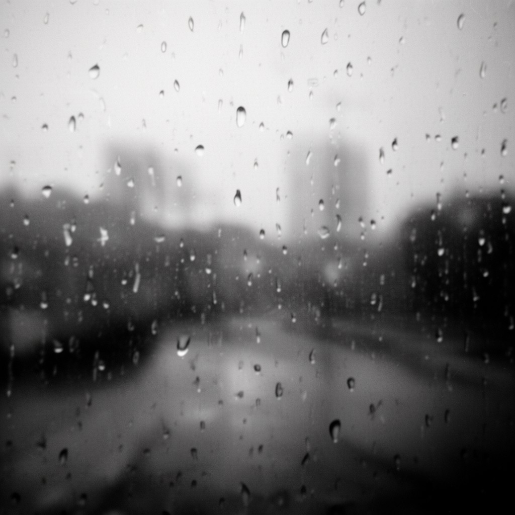AI-generated illustration of Rain on Lens