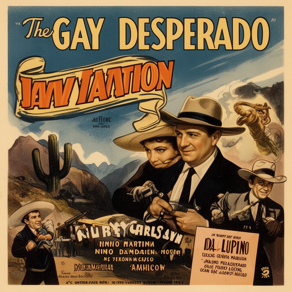 AI-generated illustration of The Gay Desperado