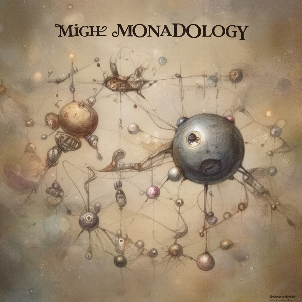 AI-generated illustration of Monadology