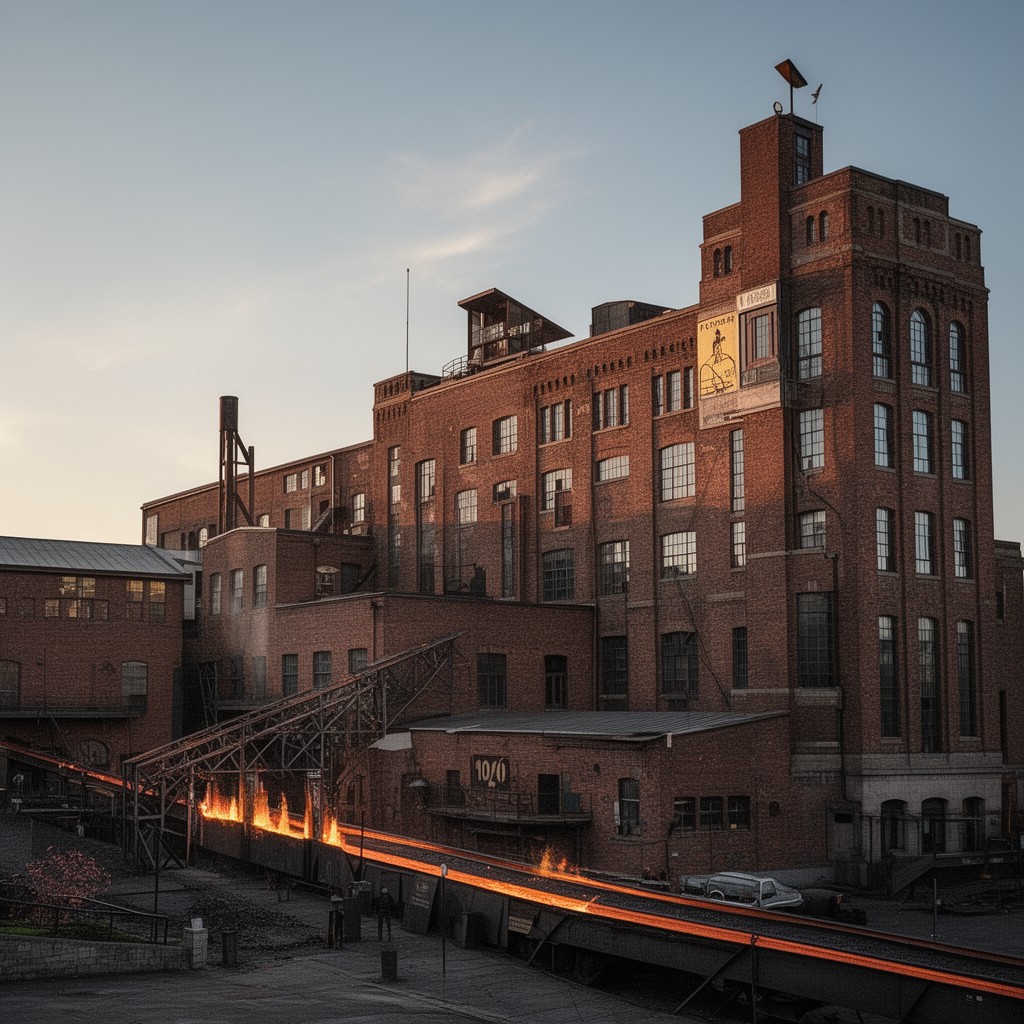 AI-generated illustration of Federal Steel Company
