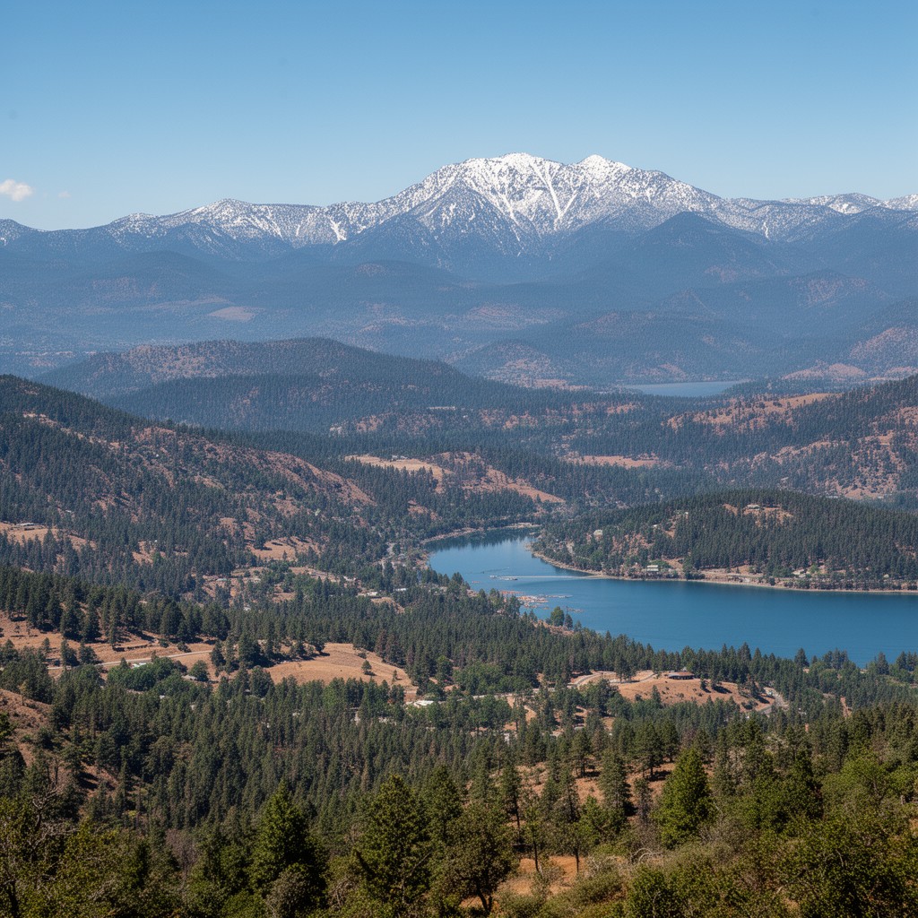 AI-generated illustration of El Dorado County