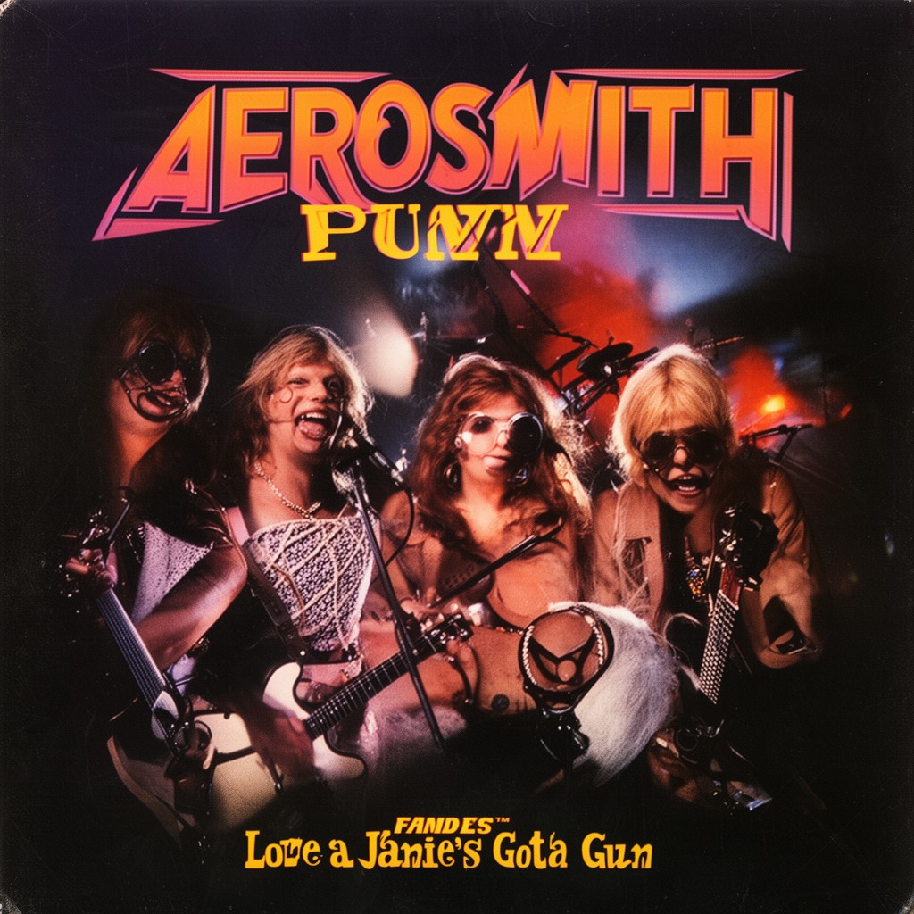 AI-generated illustration of Aerosmith Pump