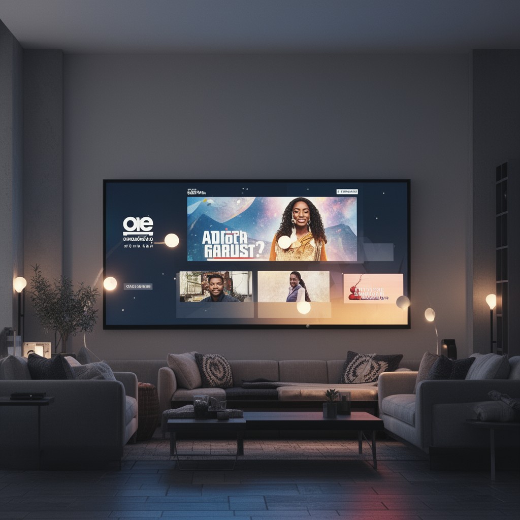 AI-generated illustration of TV One