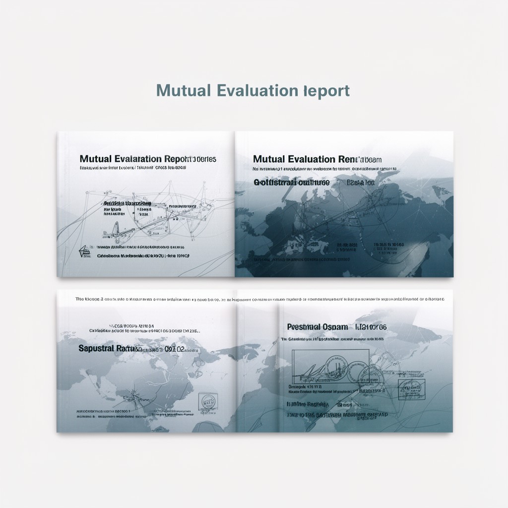 AI-generated illustration of Mutual Evaluation Reports