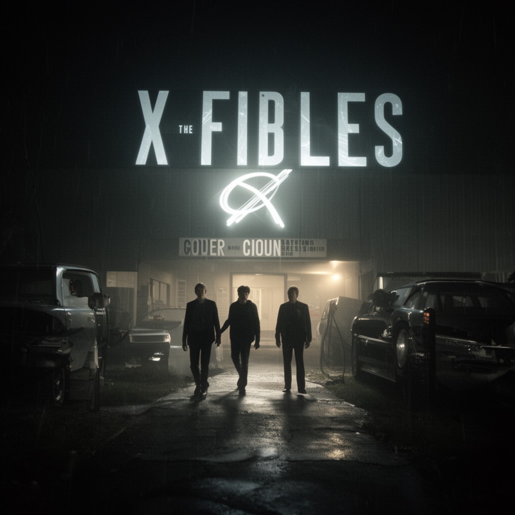 AI-generated illustration of The X-Files