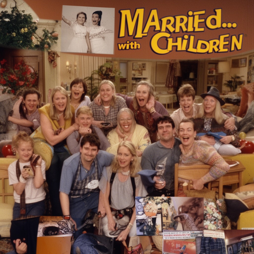 AI-generated illustration of Married... with Children