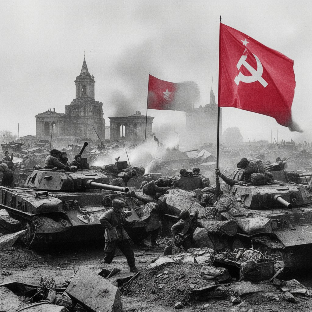 AI-generated illustration of Soviet Don Front