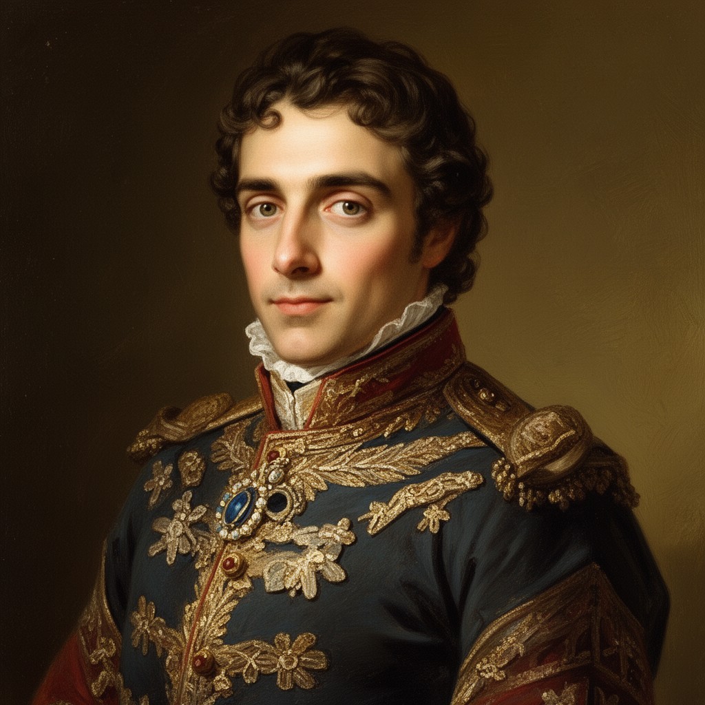 AI-generated illustration of Camillo Borghese