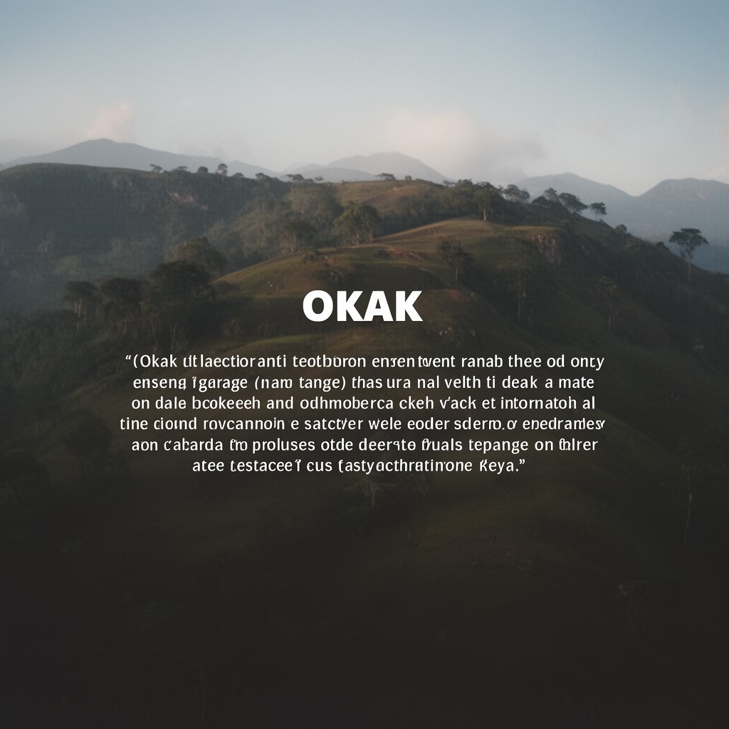 AI-generated illustration of Okak