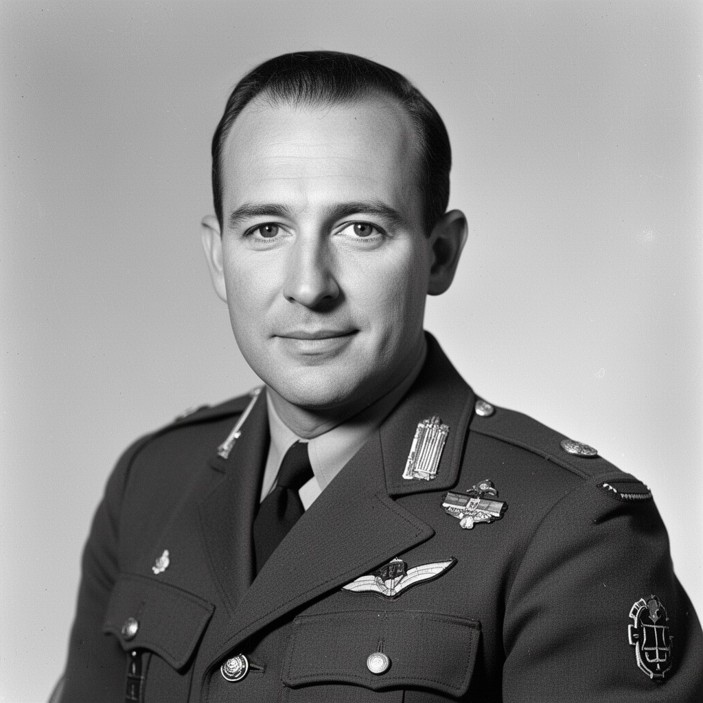 AI-generated illustration of Charles Blamey