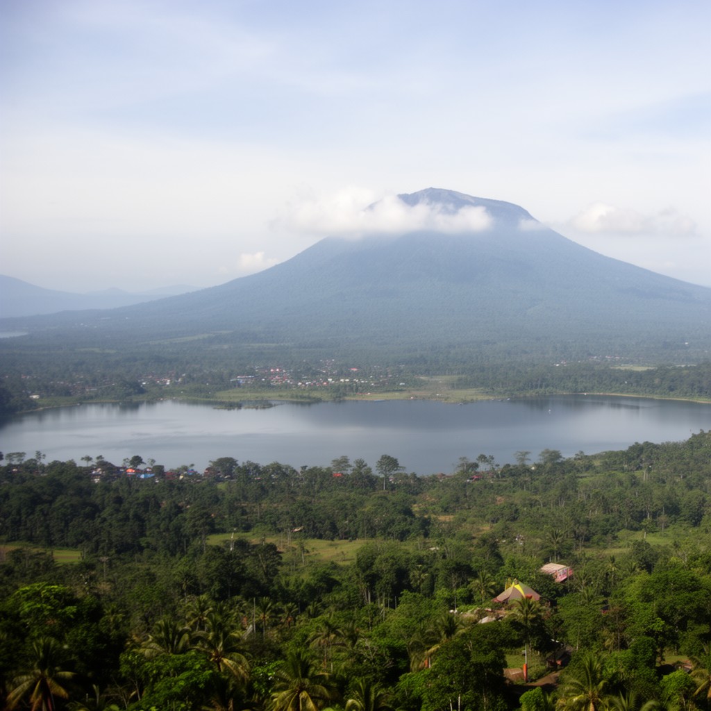 AI-generated illustration of North Sumatra