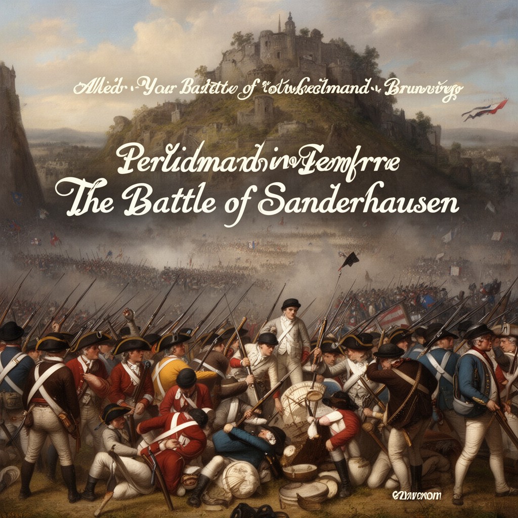 AI-generated illustration of Battle of Sanderhausen