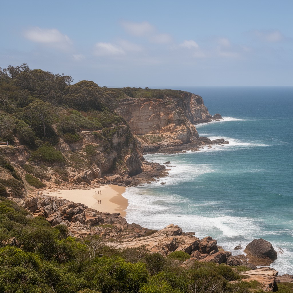AI-generated illustration of Mimosa Rocks National Park