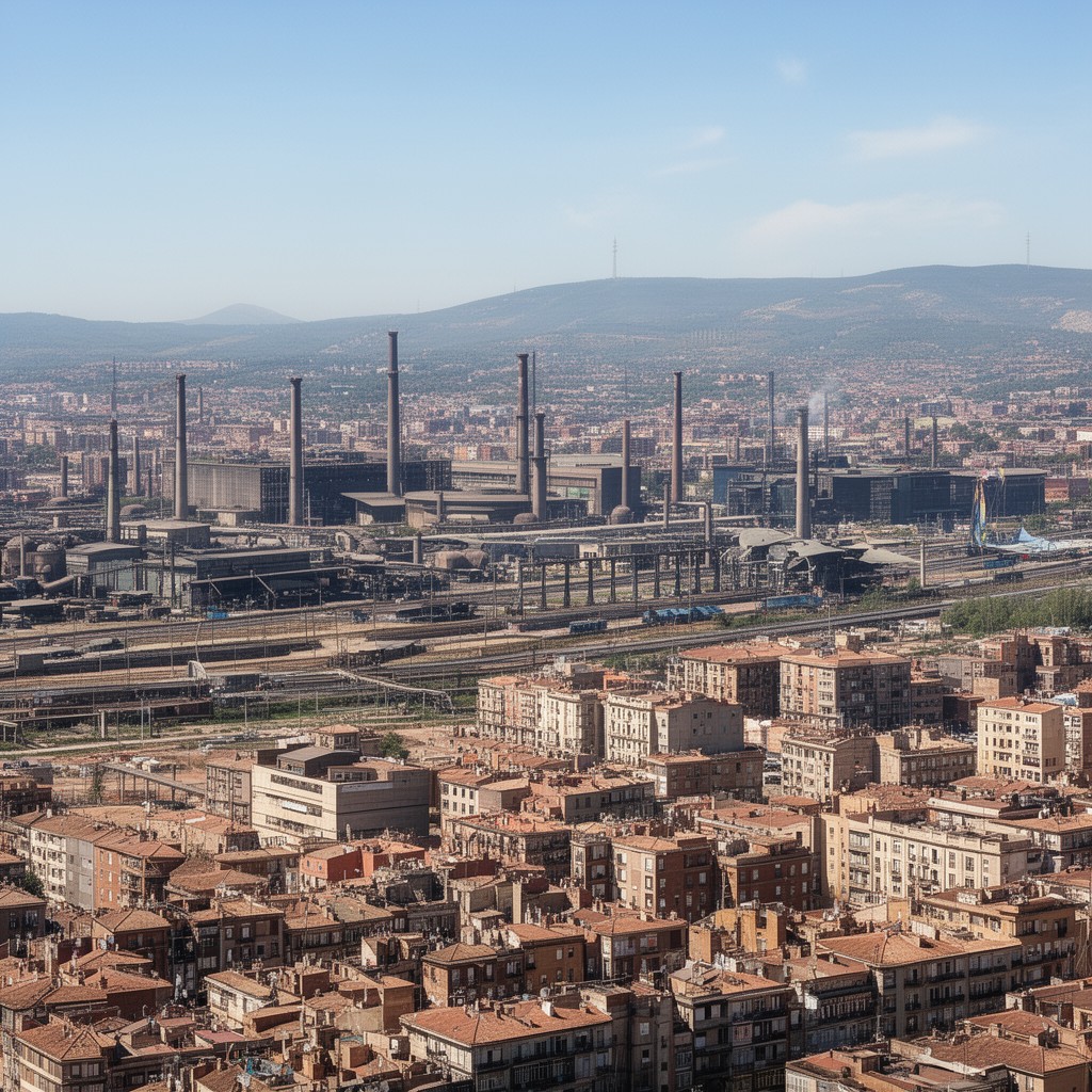AI-generated illustration of Getafe
