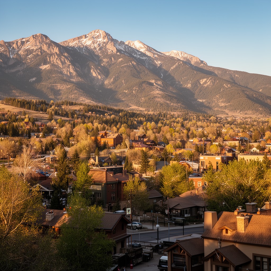 AI-generated illustration of Golden, Colorado, United States