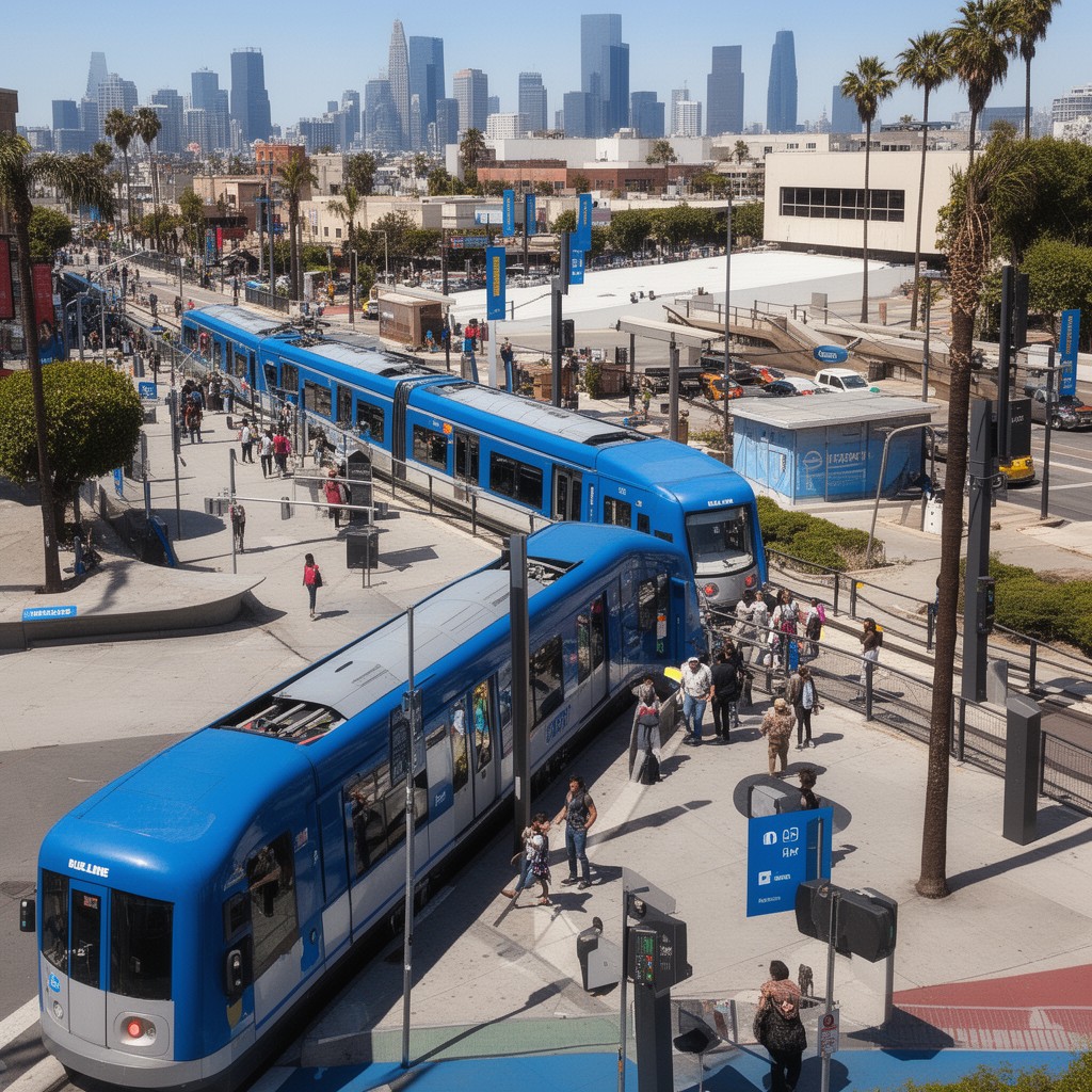 AI-generated illustration of Blue Line