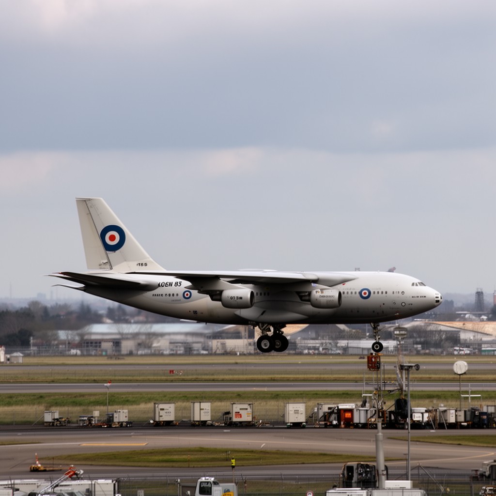 AI-generated illustration of RAF Tristar