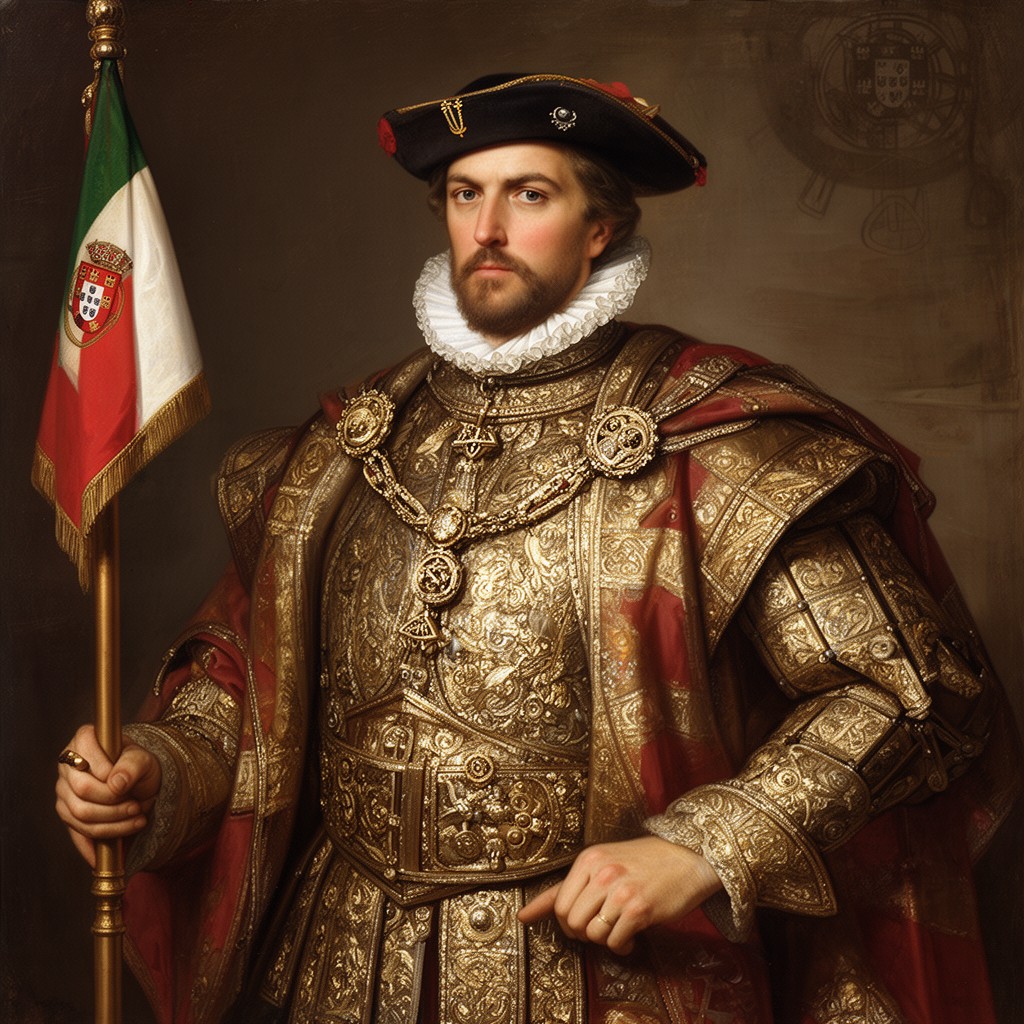 AI-generated illustration of John, Constable of Portugal
